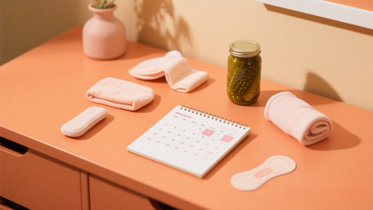 Preventing Period Cramps with Pickle Juice and Cycle Tracking