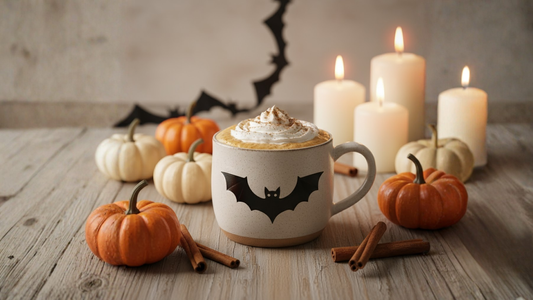 Pumpkin Spice Latte | Healthy Halloween Coffee Recipe
