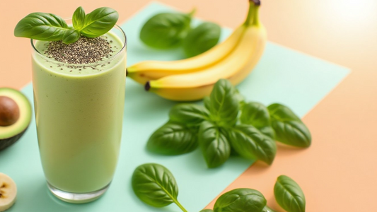 Spinach & Avocado Green Smoothie PumPums