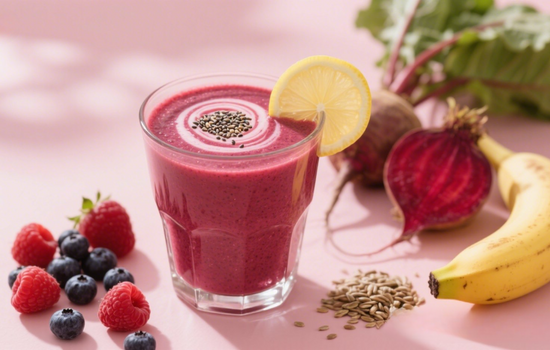 Hormone-Soothing Berry Beet Smoothie