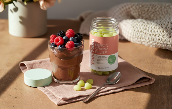 Easy Chocolate Mousse Cups for PMS Cravings