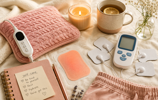 Heating Pad vs. Cramp Patch vs. TENS Unit