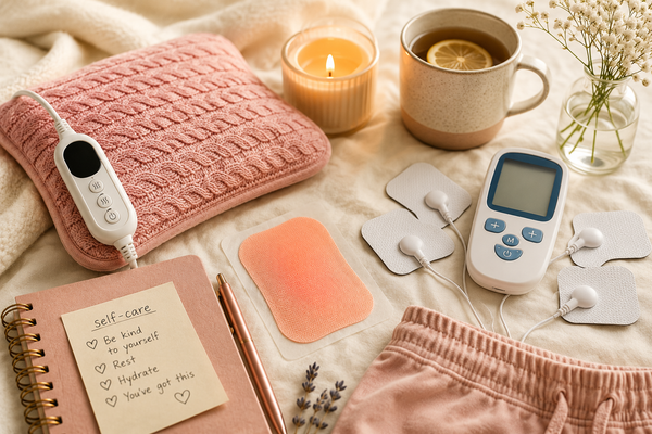 Heating Pad vs. Cramp Patch vs. TENS Unit