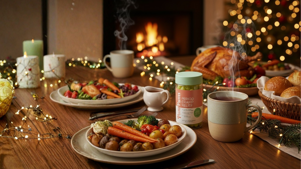 How to Naturally Manage Menstrual Bloating and Period Cramps While Hosting a Holiday Dinner Without Losing Your Joy