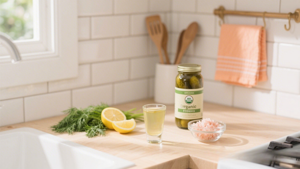 Remedio para el trago de jugo de pepinillos 