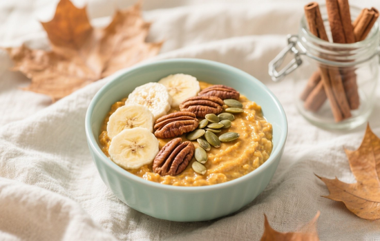 Pumpkin & Cinnamon Overnight Oats