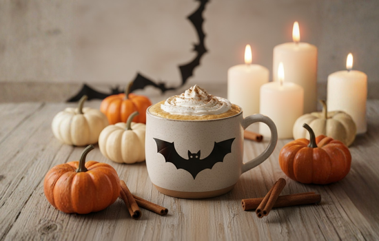 Pumpkin Spice Latte | Healthy Halloween Coffee Recipe