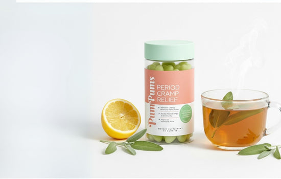 Sage Tea with Lemon for Menstrual Relief