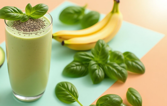 Spinach & Avocado Green Smoothie PumPums