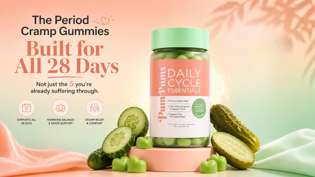 The Period Cramp Gummies Built for All 28 Days, Not Just the 5 You're Already Suffering Through