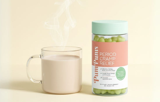 Warm Almond Milk with Nutmeg Recipe for Menstrual Comfort