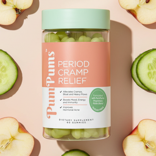 Alivio de los cólicos menstruales con PumPums 