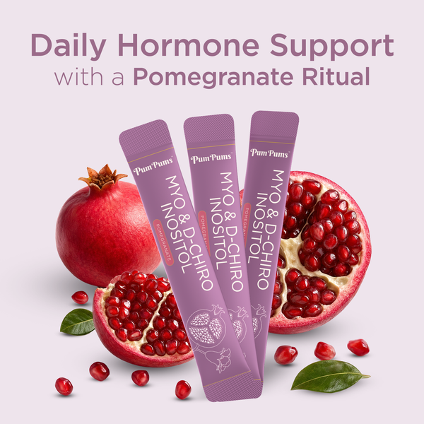 PumPums™ Myo & D-Chiro Inositol —  Pomegranate Hormone Support Powder