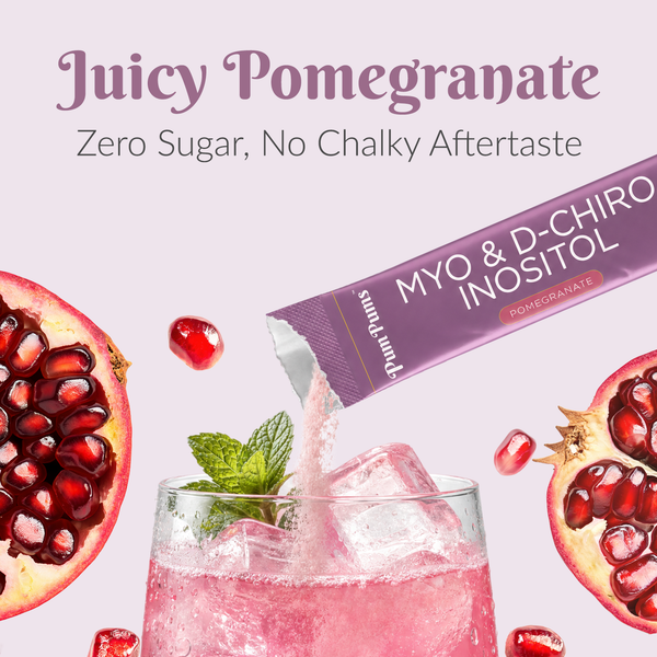 PumPums™ Myo & D-Chiro Inositol —  Pomegranate Hormone Support Powder