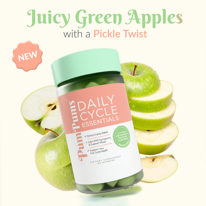 PumPums™ Daily Cycle Essentials — Upgraded All-in-One Cycle Wellness Gummies