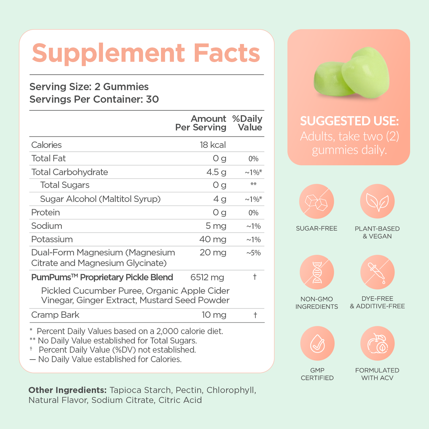 PumPums™ Daily Cycle Essentials — Upgraded All-in-One Cycle Wellness Gummies