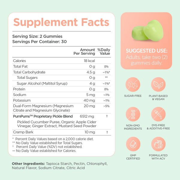 PumPums™ Daily Cycle Essentials — Upgraded All-in-One Cycle Wellness Gummies