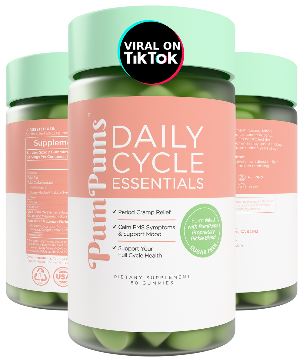 PumPums Period Cramp Relief Gummies