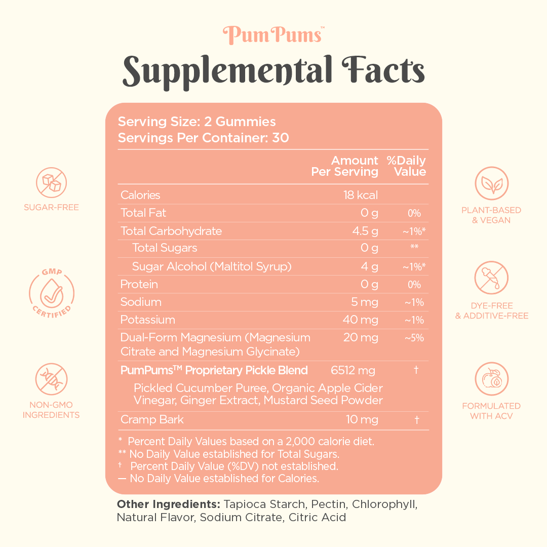 PumPums Supplement Facts